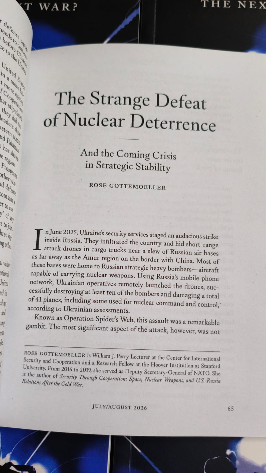 Foreign Affairs Magazines July / August 2026