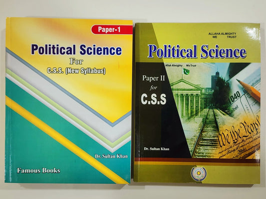 Political Science Paper 1 and 2 For CSS Dr Sultan Khan